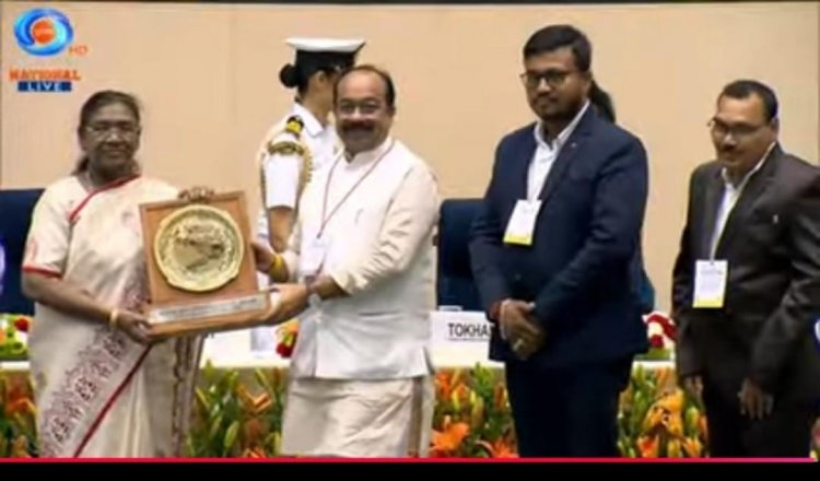 स्वच्छता परमो धर्म : छत्तीसगढ़ को राष्ट्रपति के हाथों मिला सम्मान