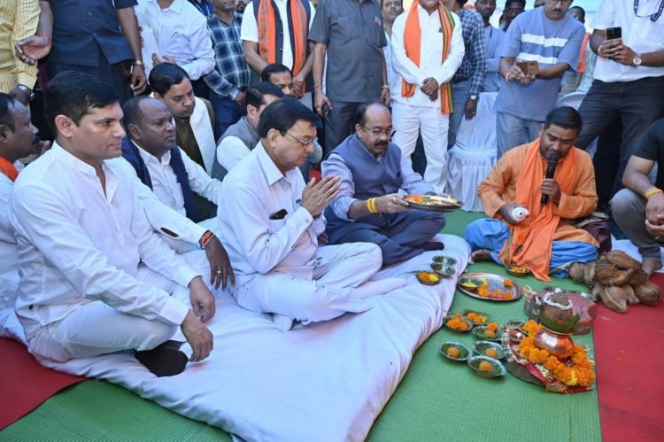 उप मुख्यमंत्री श्री साव ने 30 करोड़ रुपए के कार्यों का किया लोकार्पण और भूमिपूजन