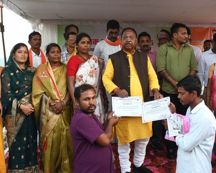 किसानो के हित में निरंतर कार्य कर रही है राज्य सरकार: मंत्री  रामविचार नेताम