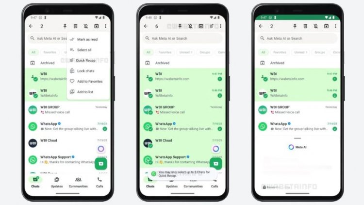 जल्द लॉन्च होगा WhatsApp का नया AI फीचर ‘Quick Recap’, कुछ ही सेकंड्स में देगा अनरीड मैसेज का सारांश