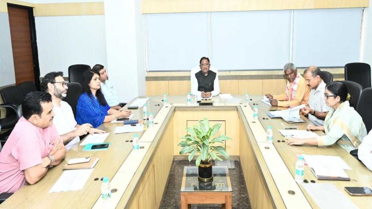 सीएम साय ने ली उच्चस्तरीय बैठक, सड़कों पर घूमने वाले निराश्रित पशुओं की प्रभावी रोकथाम के दिए निर्देश