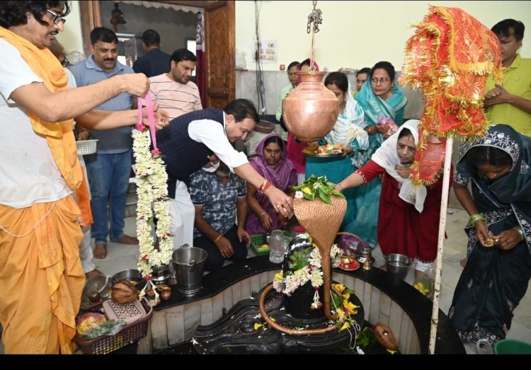 श्रावण सोमवार पर विधायक डॉ संपत अग्रवाल ने शिव की आराधना, प्रदेशवासियों की कि सुख-शांति की कामना