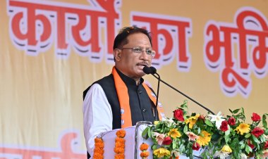 जन सुविधाओं का सतत विस्तार हमारी प्राथमिकता: मुख्यमंत्री विष्णुदेव साय