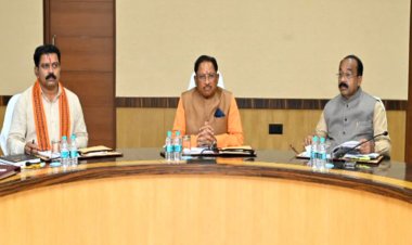 Cabinet Meeting : CM विष्णु देव साय की अध्यक्षता में कैबिनेट की बैठक शुरू