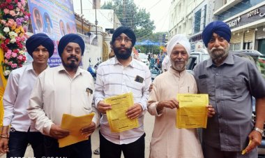 गुरु पर्व के अवसर पर छत्तीसगढ़ सिक्ख समाज का साइबर क्राइम जागरूकता अभियान