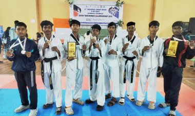 रायपुर : एकलव्य खेल अकादमी के ताइक्वांडो खिलाड़ियों का नेशनल में चयन