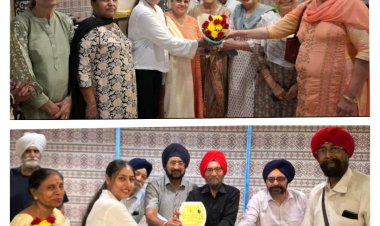 राष्ट्रपति श्रीमती द्रौपदी मुर्मु व्दारा सम्मानित आईएएस की तैयारी कर रही मनतृप्त कौर संधु का छत्तीसगढ़ सिख ऑफिसर्स वेलफेयर एसोसिएशन ने किया अभिनन्दन