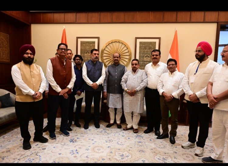 संसद में पहली बार व्यापारियों के लिए विशेष भ्रमण - ओम बिरला ने कैट प्रतिनिधिमंडल का किया स्वागत