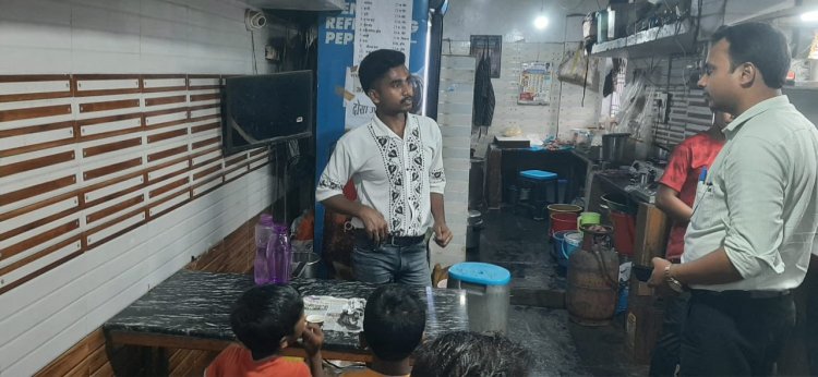 बने खाबो, बने रहिबो‘ अभियान के तहत होटलों और मिष्ठान भंडारों की जांच