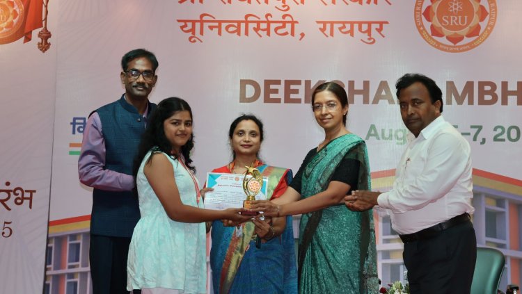 श्री रावतपुरा सरकार यूनिवर्सिटी में दीक्षारंभ 2025-26 का तीन दिवसीय कार्यक्रम उत्साह और ऊर्जा के साथ संपन्न.