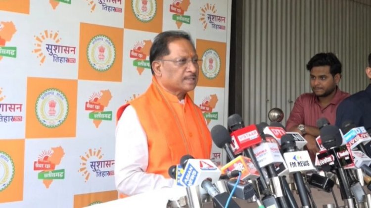 वोट चोरी विवाद पर CM साय का पलटवार – “हारते ही EVM पर ठीकरा फोड़ती है कांग्रेस”