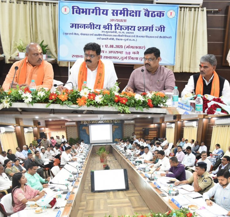 विभागों में नवाचार को बढ़ावा दें – उपमुख्यमंत्री  विजय शर्मा