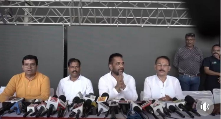 गुढ़ियारी रायपुर में आयोजित होने वाले विशाल दही हांडी उत्सव को लेकर  संयोजक बसंत अग्रवाल की बड़ी प्रेस कांफ्रेंस