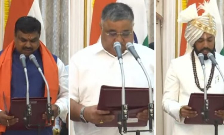 Sai Cabinet Expansion: साय मंत्रिमंडल का हुआ विस्तार, इन तीन विधायकों ने ली मंत्रीपद की शपथ