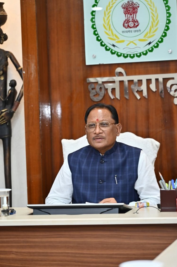 डबल इंजन की सरकार में छत्तीसगढ़ सहित पूरा देश बढ़ रहा आगे: मुख्यमंत्री श्री साय