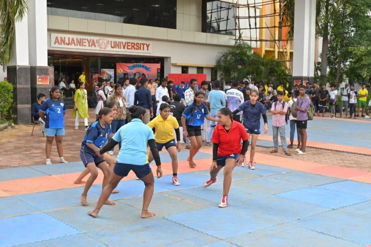 आंजनेय विश्वविद्यालय में तीन दिवसीय ‘सृजन 4.0’ इंटर स्कूल प्रतियोगिता का रंगारंग आगाज