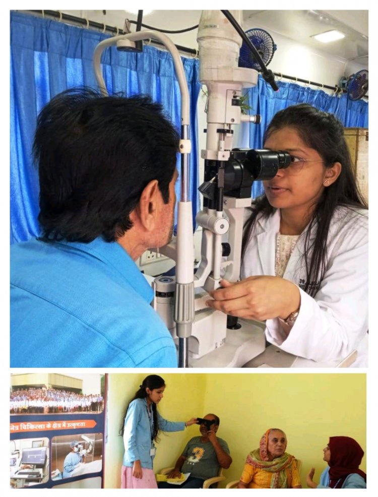 नेत्र जांच शिविर : छत्तीसगढ़ सिक्ख ऑफिसर्स वेलफेयर एसोसियेशन का आयोजन