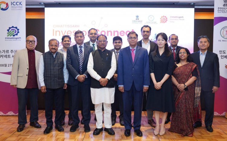 सियोल में मुख्यमंत्री  विष्णु देव साय और ATCA प्रतिनिधिमंडल की महत्वपूर्ण भेंट, छत्तीसगढ़ में निवेश की संभावनाओं पर हुई चर्चा