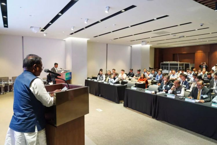 सीएम साय ने दक्षिण कोरियाई निवेशकों के समक्ष प्रदेश की अपार संभावनाओं को किया साझा