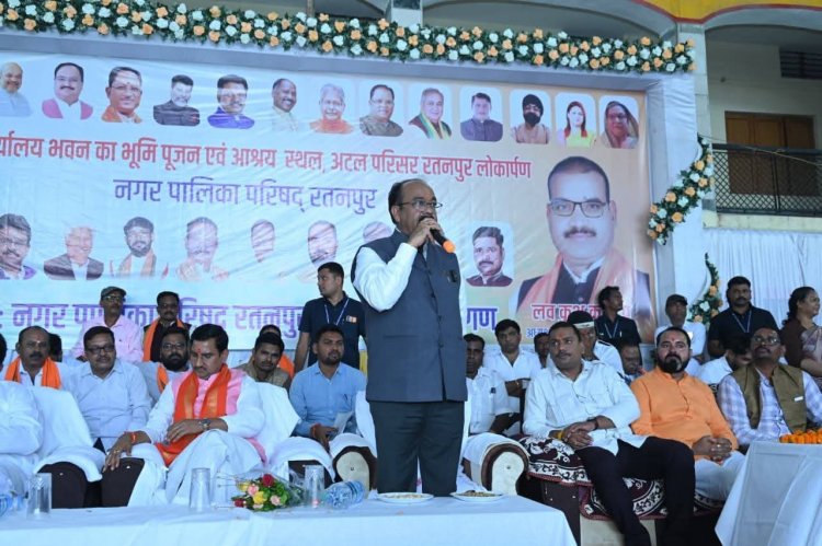 अटल जी के आशीर्वाद से तेजी से आगे बढ़ रहा छत्तीसगढ़ : उप मुख्यमंत्री  अरुण साव