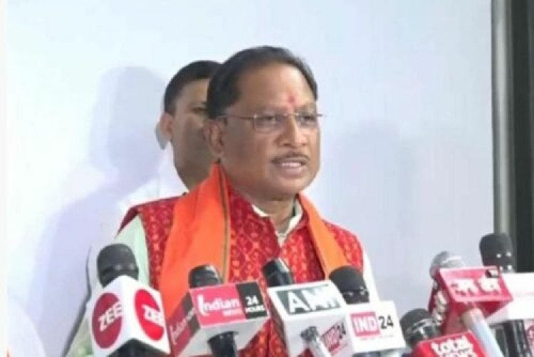 CM VISHNU DEO SAI विदेश प्रवास से पहुंचे दिल्ली, दोपहर में पहुंचेंगे रायपुर