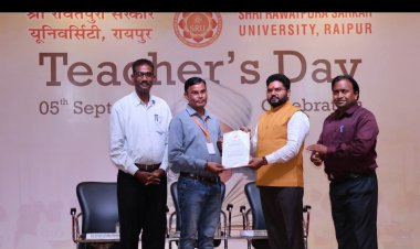 श्री रावतपुरा सरकार यूनिवर्सिटी द्वारा शिक्षक दिवस का भव्य आयोजन…