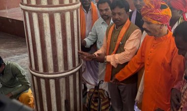 डेरा गड़ाई रस्म संपन्न, मां दन्तेश्वरी के रथ निर्माण की शुरुआत