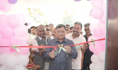 कैबिनेट मंत्री  लखन लाल देवांगन के मुख्य आतिथ्य में कन्या छात्रावास  शुभारंभ कार्यक्रम का हुआ आयोजन