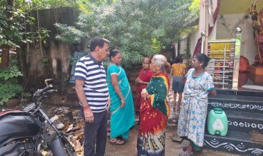 संस्कृति विभाग अध्यक्ष व वार्ड 57 पार्षद अमर गिदवानी ने वार्ड क्षेत्र में आवश्यक कार्यों के सम्बन्ध में किया निरीक्षण,दिए निर्देश 