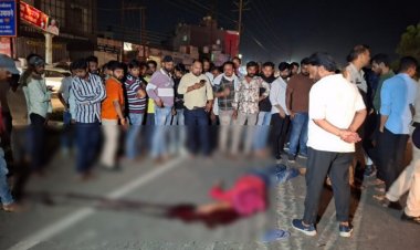 दिल दहला देने वाला मामला : सड़क हादसे में युवक की दर्दनाक मौत