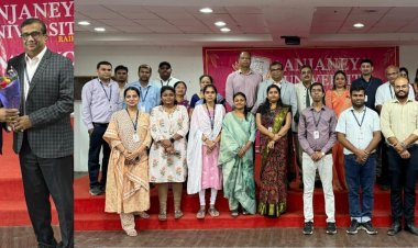 आंजनेय यूनिवर्सिटी: इंजीनियर्स डे के अवसर पर हुए विविध आयोजन