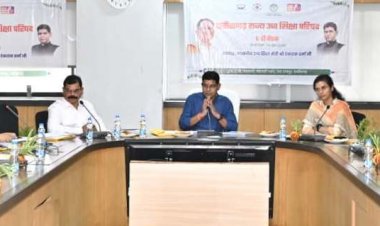 उच्च शिक्षा को आधुनिक, नवाचारी और युवाओं के भविष्य के अनुरूप बनाने ठोस और प्रभावी कार्ययोजनाओं पर करें अमल - उच्च शिक्षा मंत्री  टंकराम वर्मा