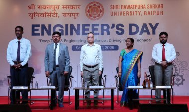 श्री रावतपुरा सरकार यूनिवर्सिटी में इंजीनियर दिवस मनाया गया...