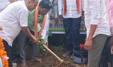 बस्तर दशहरा परंपरा संग प्रकृति संरक्षण, सांसद महेश कश्यप ने किया पौधरोपण