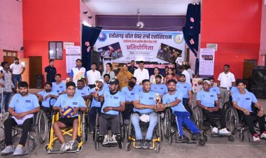 दिव्यांग खिलाड़ियों के साहस और संघर्ष है मिसाल- मंत्री श्रीमती राजवाड़े