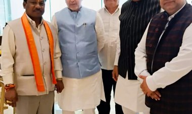 बस्तर सांसद महेश कश्यप का चंडीगढ़ दौरा: माता मनसा देवी मंदिर में दर्शन, मंत्रियों से सौहार्दपूर्ण भेंट