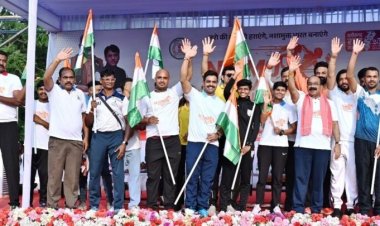 राजधानी रायपुर में हुआ ‘नमो युवा रन’ मैराथन दौड़,5 हजार से अधिक लोगों ने लिया हिस्सा