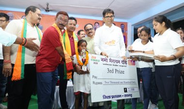 जिंदगी में जीत हार से ज्यादा महत्वपूर्ण है पूरी क्षमता से खेलना : वित्त मंत्री  ओ.पी. चौधरी