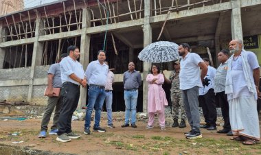 ने राष्ट्रीय राजमार्ग के रिटेनिंग वॉल निर्माण कार्य शीघ्र शुरू करने के दिए निर्देश