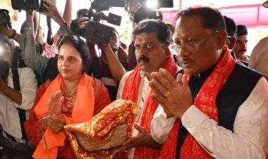 माँ बम्लेश्वरी के दरबार तक पहुँच श्रद्धालुओं के लिए अब और सुगम : मुख्यमंत्री श्री साय