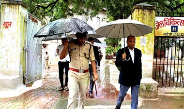 प्रधान जिला एवं सत्र न्यायाधीश बलराम प्रसाद वर्मा द्वारा केन्द्रीय जेल का औचक निरीक्षण किया गया