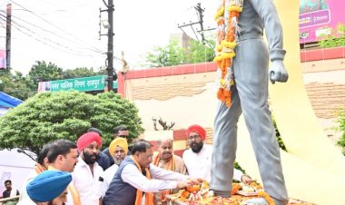 शहीद भगत सिंह के विचार और आदर्श आज भी युवाओं को राष्ट्र निर्माण में सक्रिय भागीदारी के लिए प्रेरित करते हैं -  मुख्यमंत्री विष्णु देव साय