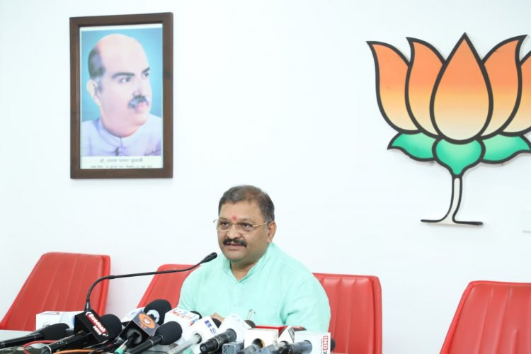 कांग्रेस की सरकार में प्रदेश बन गया था नशे का नेशनल हाई-वे - संतोष पांडेय