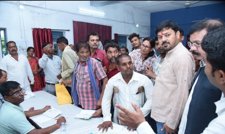 दिव्यांगों के कल्याण के लिए सरकार तत्पर है, इनकी सेवा हमारा सौभाग्य-अनुज