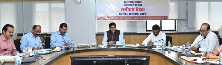 सरकार उच्च शिक्षा में नवाचार और गुणवत्ता सुधार के लिए प्रतिबद्ध : मंत्री टंक राम वर्मा