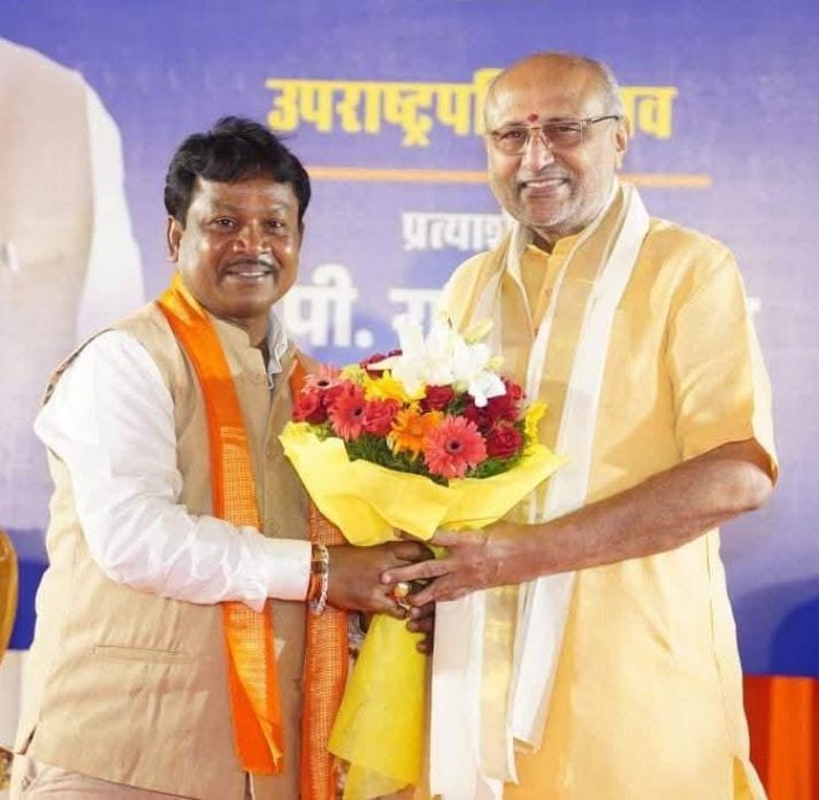 नई दिल्ली में उपराष्ट्रपति चुनाव,बस्तर और कांकेर सांसदों ने निभाया लोकतांत्रिक दायित्व