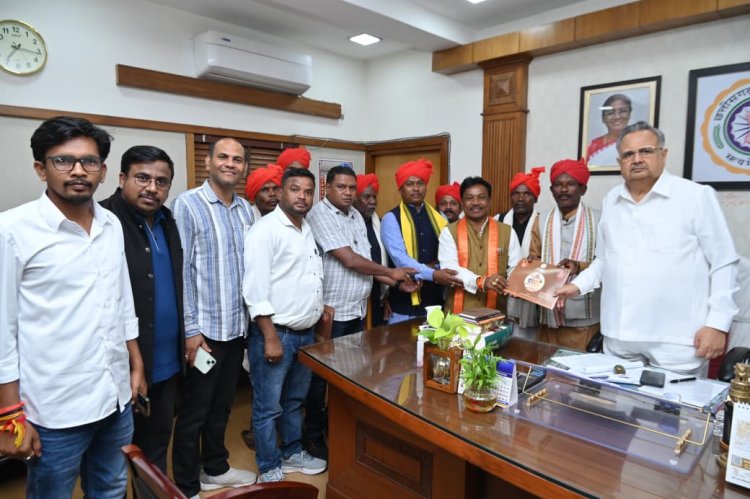 राजधानी में बस्तर दशहरा समिति ने दिया निमंत्रण: सांसद महेश कश्यप