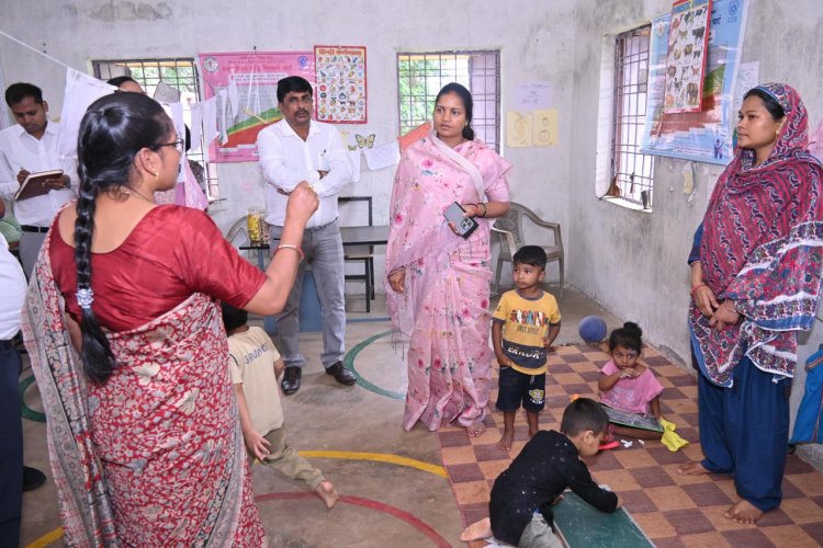 बच्चों के स्वास्थ्य, पोषण और शिक्षा की गुणवत्ता सुनिश्चित करना राज्य सरकार की सर्वाेच्च प्राथमिकता : मंत्री राजवाड़े