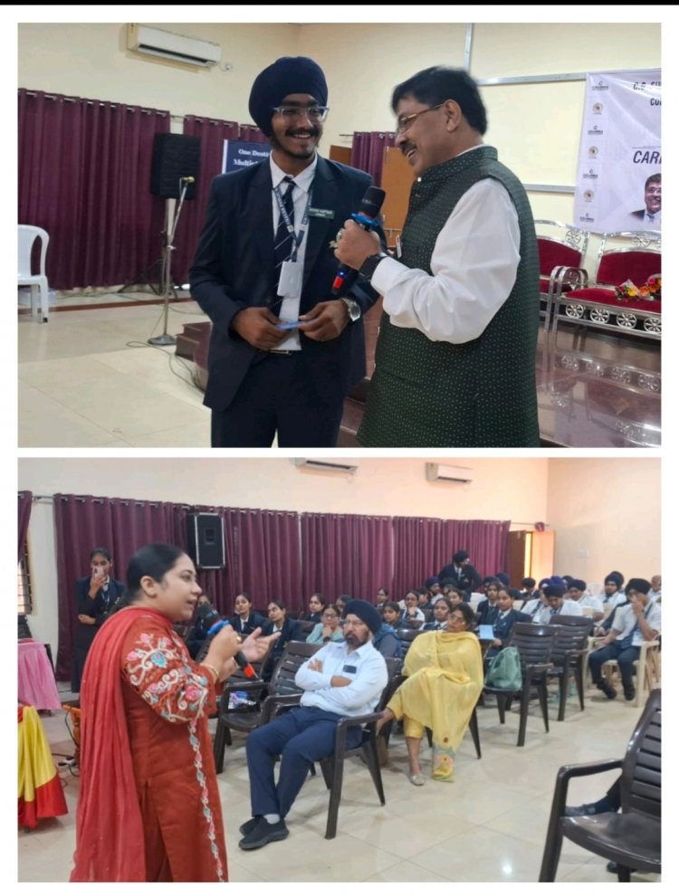 विद्यार्थियों को अच्छे अंक तभी मिलते है जब उनकी विषय के प्रति रुचि हो - छत्तीसगढ़ सिक्ख ऑफिसर्स वेलफेयर एसोसिएशन की कैरियर काऊंसिलिग कार्यशाला