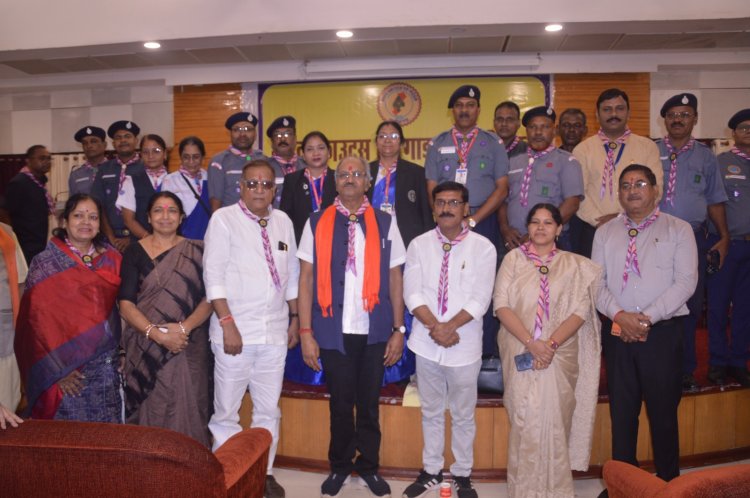 भारतीय स्काउट्स एंड गाइड्स  एक गौरवशाली संस्था, जिससे जुड़ना गर्व का विषय:बृजमोहन अग्रवाल